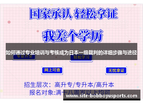如何通过专业培训与考核成为日本一级裁判的详细步骤与途径